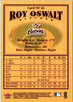 2003 Fleer Splendid Splinters Roy Oswalt #46
