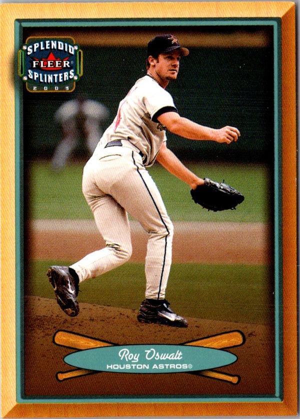 2003 Fleer Splendid Splinters Roy Oswalt #46