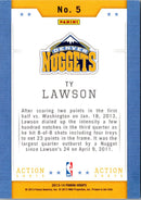 2012 Panini Brilliance Magic Numbers Ty Lawson
