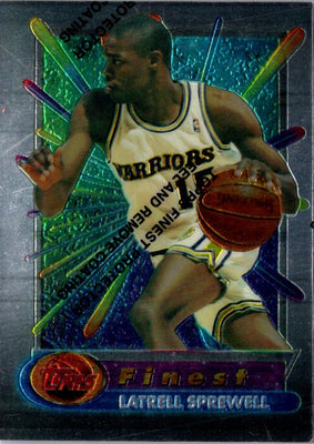 1994 Finest Latrell Sprewell #168