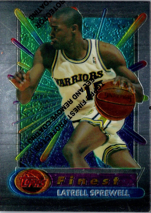 1994 Finest Latrell Sprewell #168
