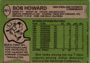 1978 Topps Bob Howard