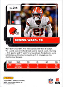 2022 Donruss Red Press Proof Denzel Ward