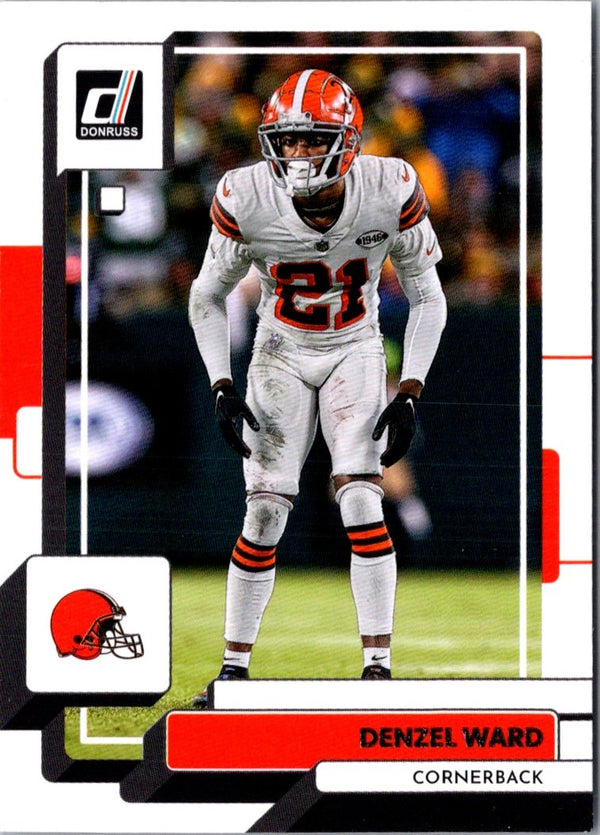 2022 Donruss Red Press Proof Denzel Ward #214