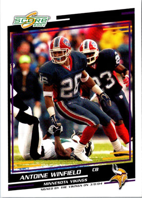2004 Score Antoine Winfield #166