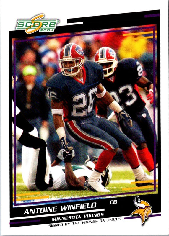 2004 Score Antoine Winfield #166