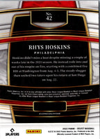 2022 Panini Select Rhys Hoskins #42
