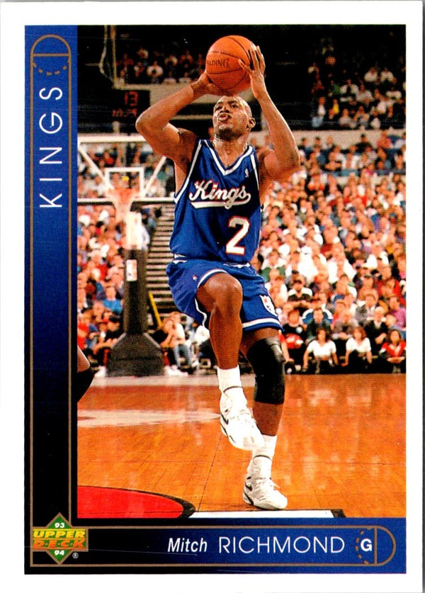 1993 Upper Deck Mitch Richmond #64