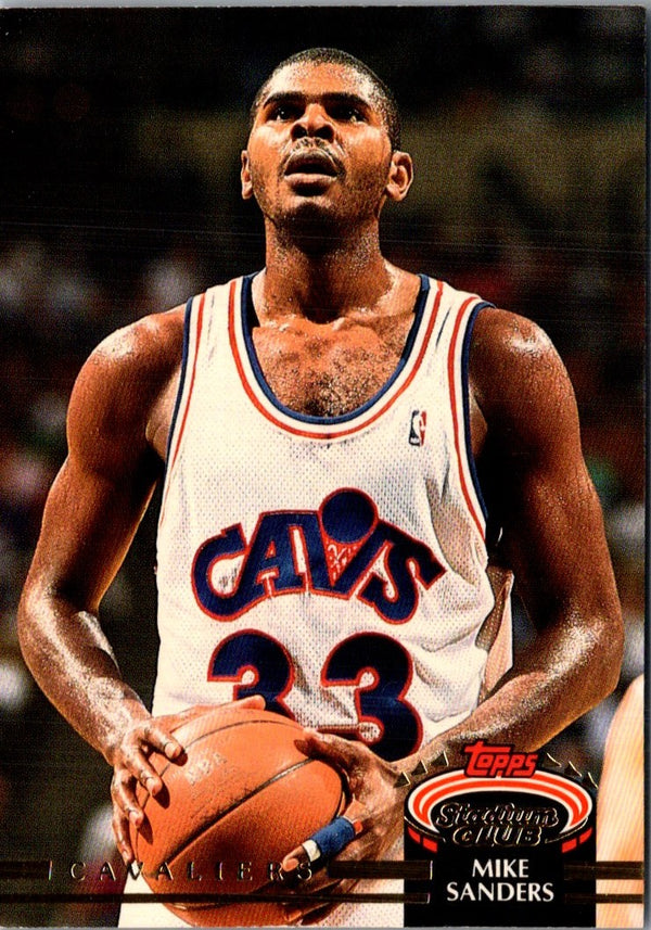 1992 Stadium Club Members Only Mike Sanders #315