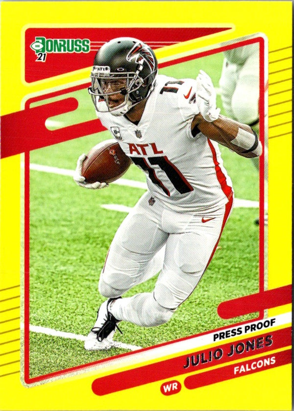 2021 Donruss Press Proof Red Julio Jones #233