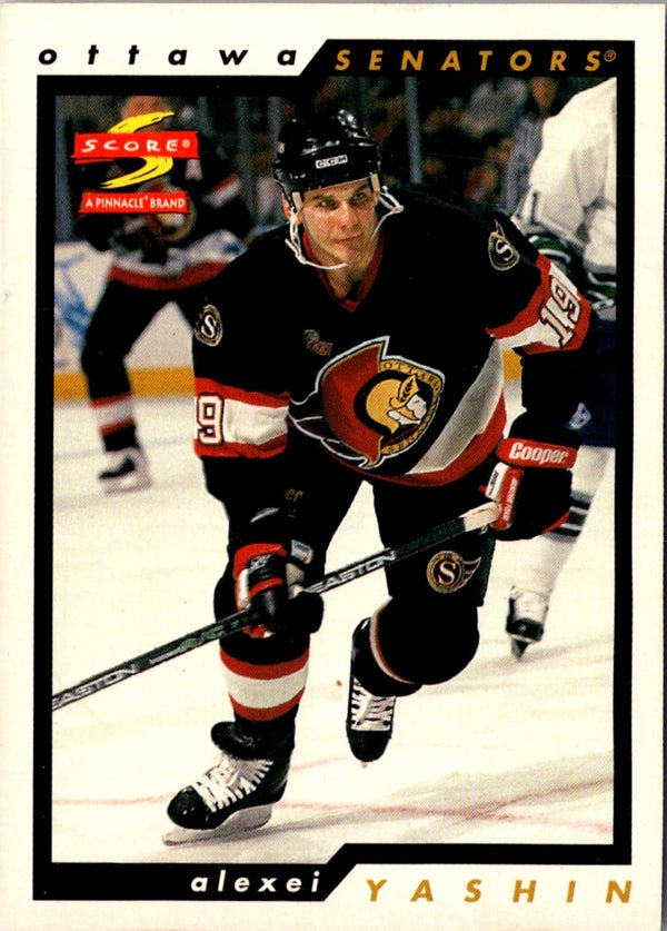 1996 Score Golden Blades Alexei Yashin #181