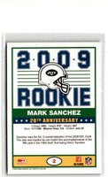 2009 Score 1989 Mark Sanchez #2