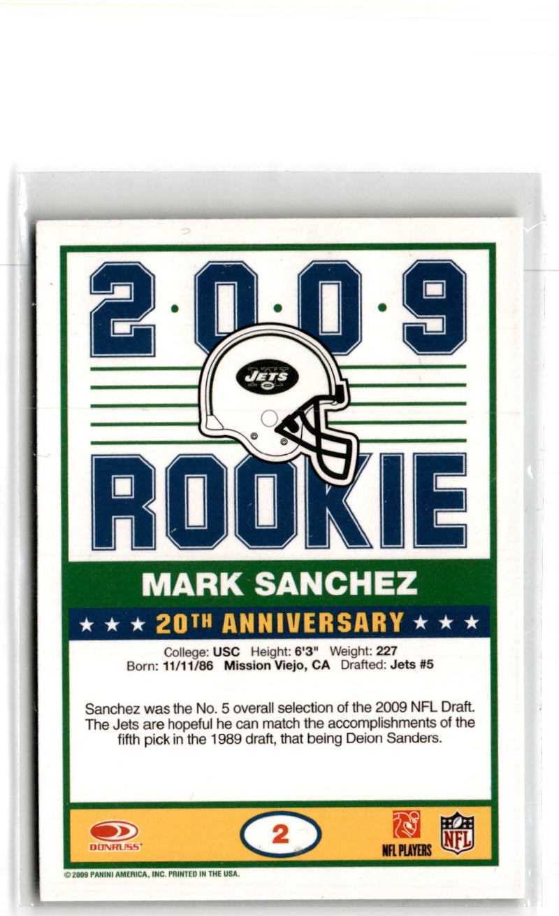 2009 Score 1989 Mark Sanchez