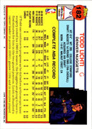 1992 Topps Todd Lichti