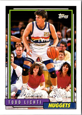 1992 Topps Todd Lichti #182