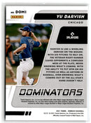 2021 Donruss Dominators Yu Darvish