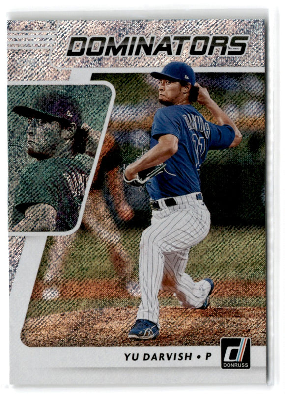 2021 Donruss Dominators Yu Darvish #DOM1