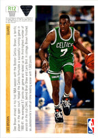 1991 Upper Deck Rookie Standouts Dee Brown #R12B