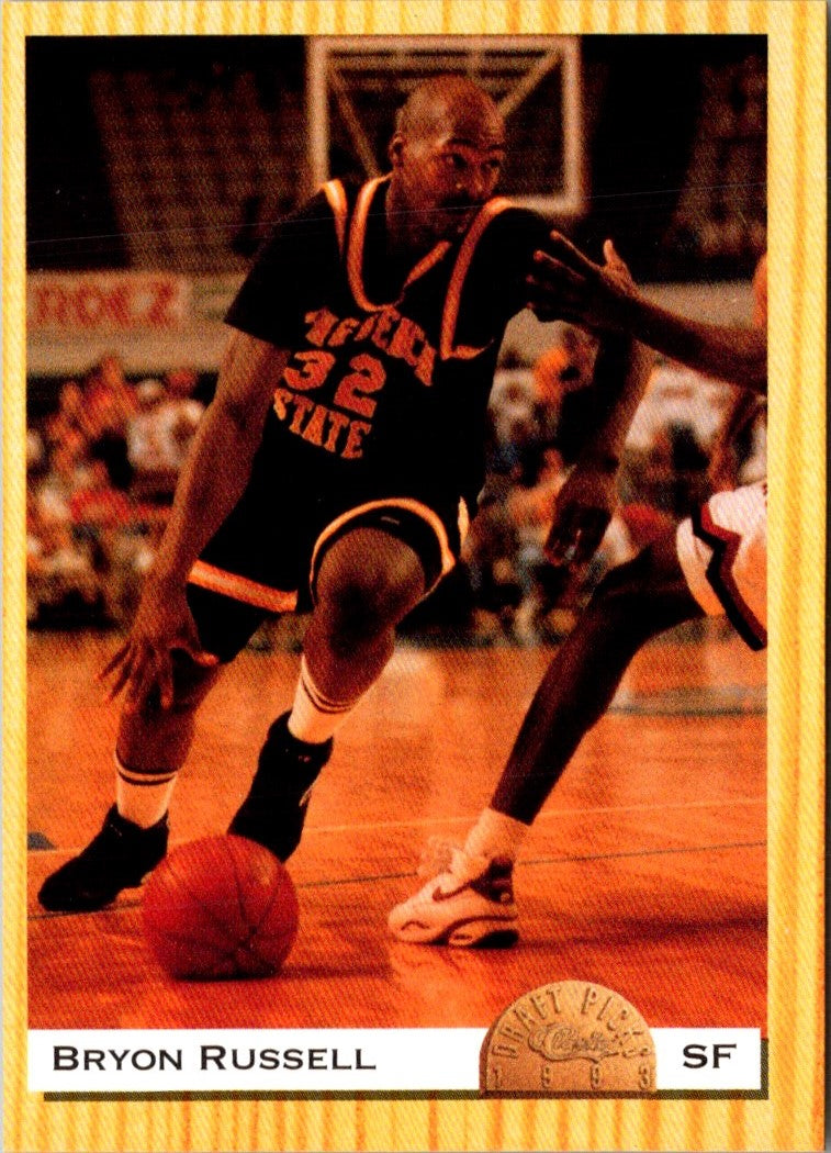 1993 Classic Draft Picks Gold Bryon Russell