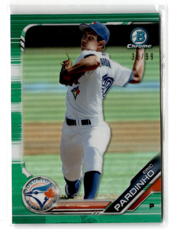 2018 Bowman Chrome Prospects Eric Pardinho #CPA-EPA /100