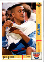 1991 Upper Deck Tate George #336 Rookie