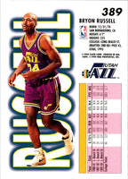 1993 Fleer Bryon Russell #389 Rookie