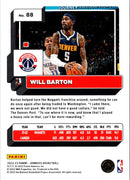 2022 Donruss Holo Laser Red/Gold Will Barton