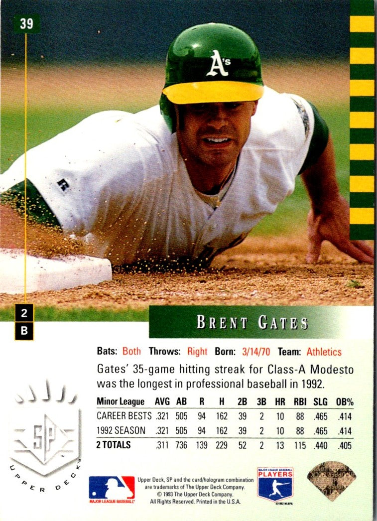 1993 SP Brent Gates