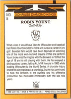 1989 Donruss Super Diamond Kings Robin Yount #5