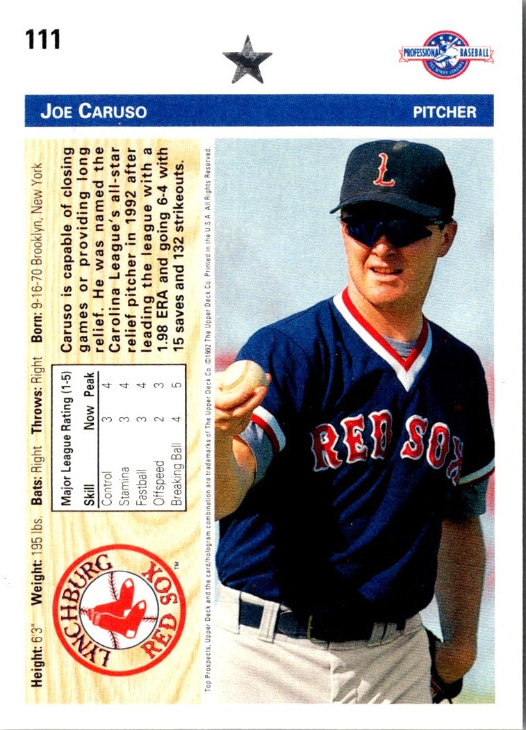 1992 Upper Deck Minors Joe Caruso