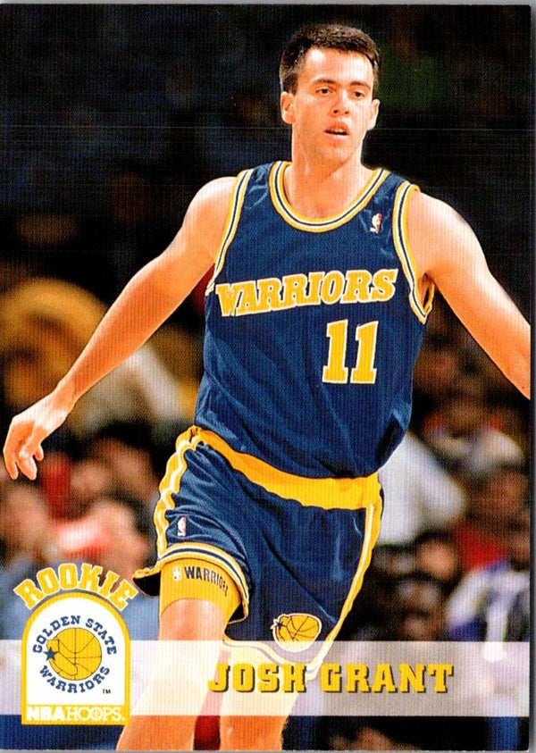 1993 Hoops Josh Grant #337 Rookie