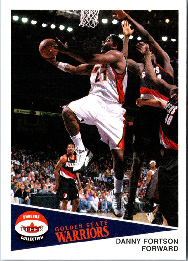 2001 Fleer Shoebox Danny Fortson #74