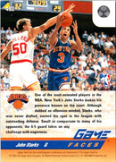 1993 Stadium Club Frequent Flyer Points John Starks
