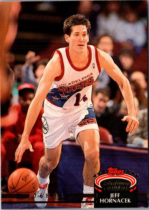 1992 Stadium Club Jeff Hornacek #323