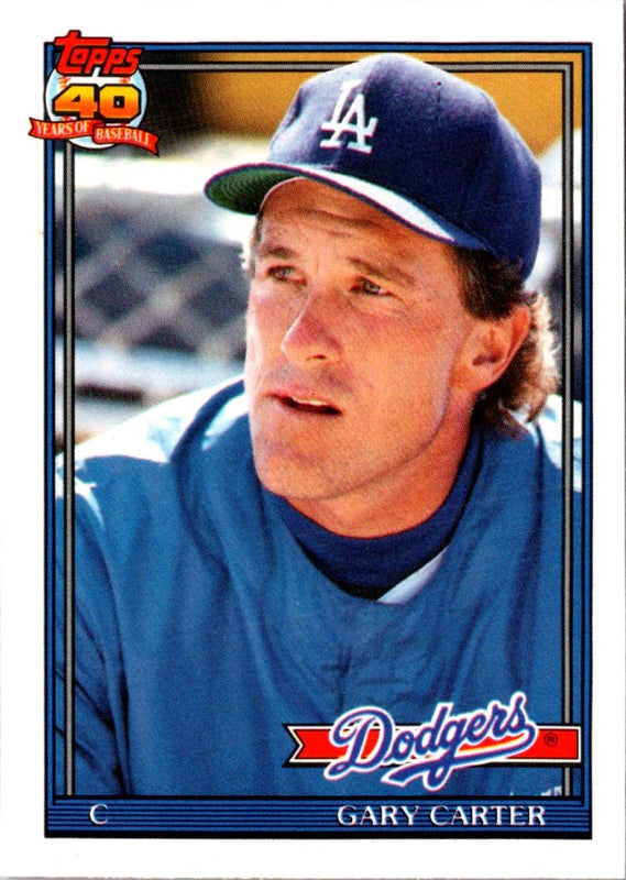 1991 Topps Traded Gary Carter #19T
