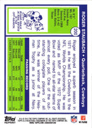 2012 Topps Rookie Reprint Roger Staubach