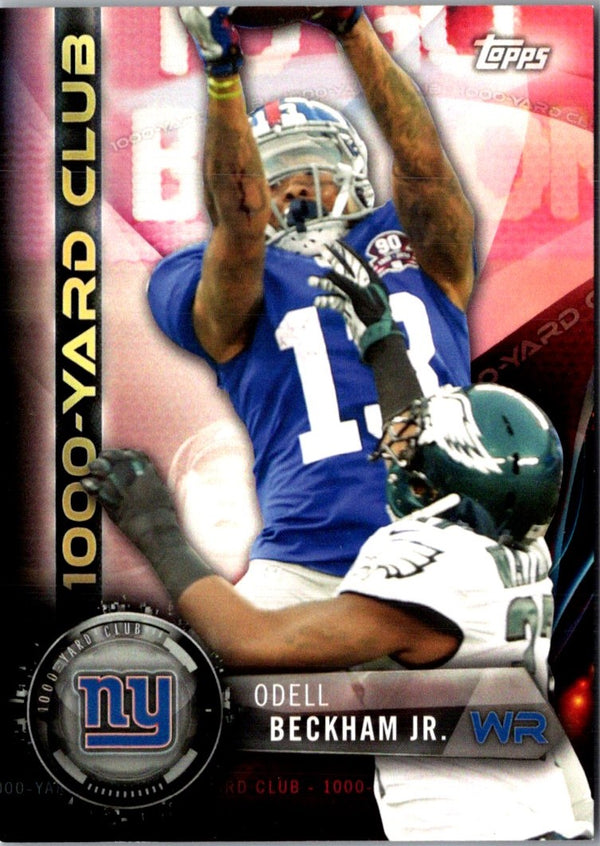 2015 Topps 1000 Yard Club Odell Beckham Jr. #1KYC-OB