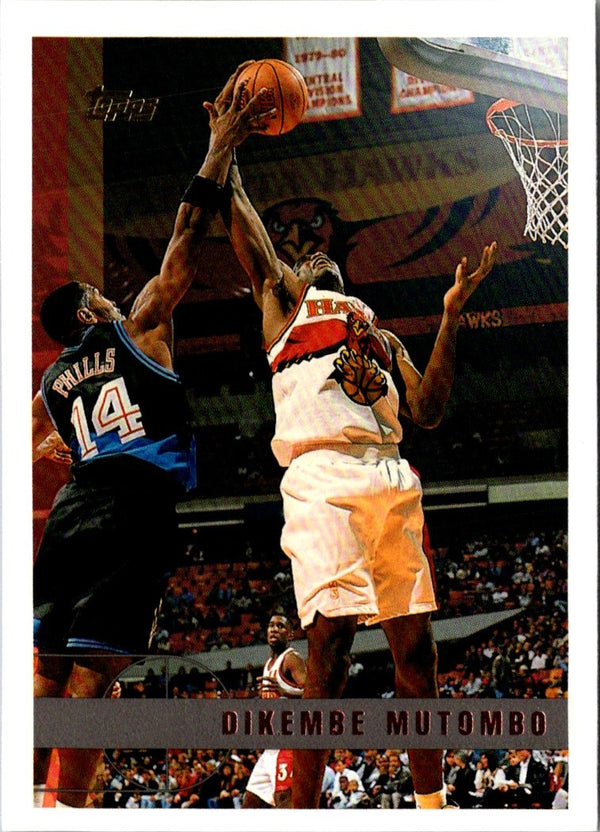 1997 Topps Dikembe Mutombo #63