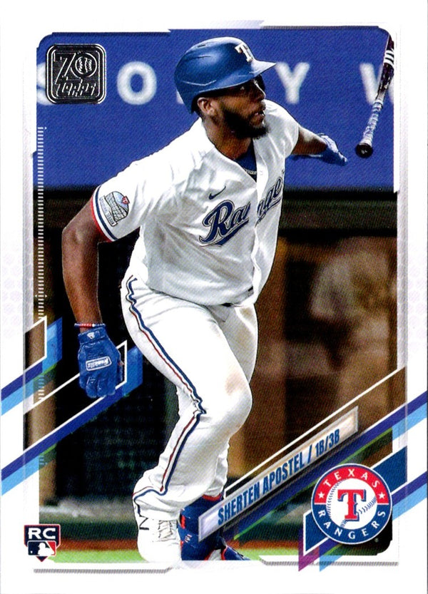 2021 Topps Blue Sherten Apostel #358