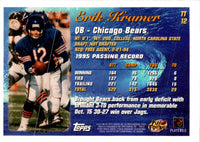 1996 Topps Chrome Tide Turners Erik Kramer #TT12