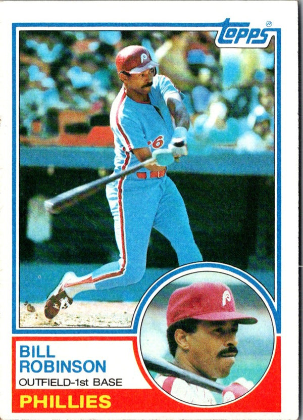 1983 Topps Bill Robinson #754