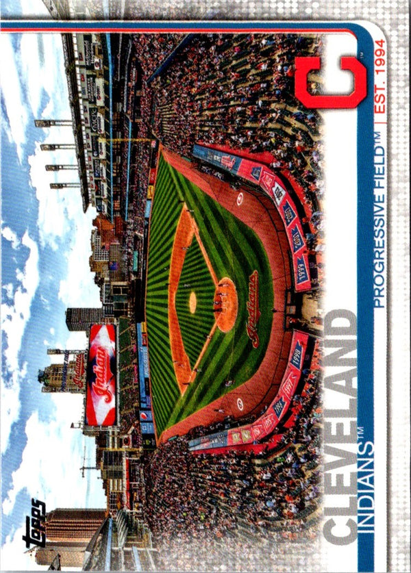 2019 Topps Progressive Field #495