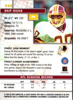 1999 Finest Skip Hicks #102