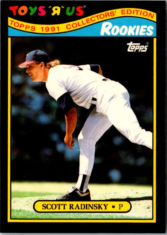 1991 Topps Toys'R'Us Rookies Scott Radinsky #25