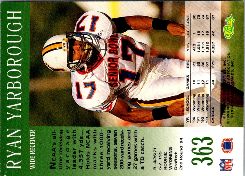 1994 Pro Line Live Ryan Yarborough