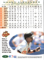 1996 Fleer Manny Alexander #1