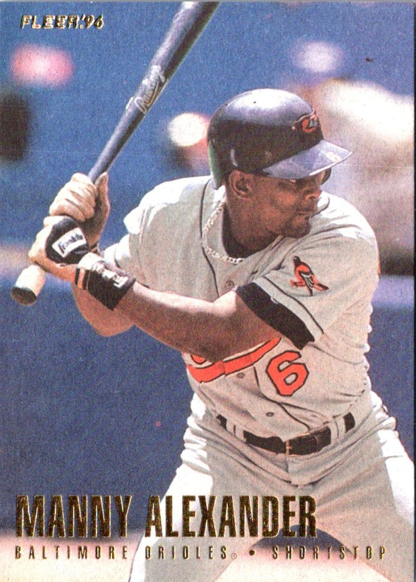 1996 Fleer Manny Alexander #1