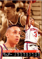 1994 Service Line American Pro Basketball USA Stickers (Italy) John Starks #8