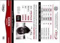 2009 SAGE HIT Hakeem Nicks #88