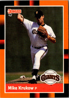 1988 Donruss Baseball's Best Mike Krukow #50
